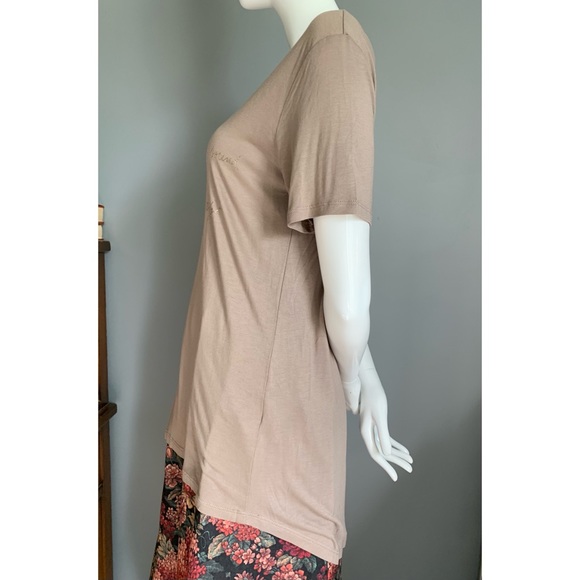 Zara basic : glitter graphic tee - Picture 5 of 13